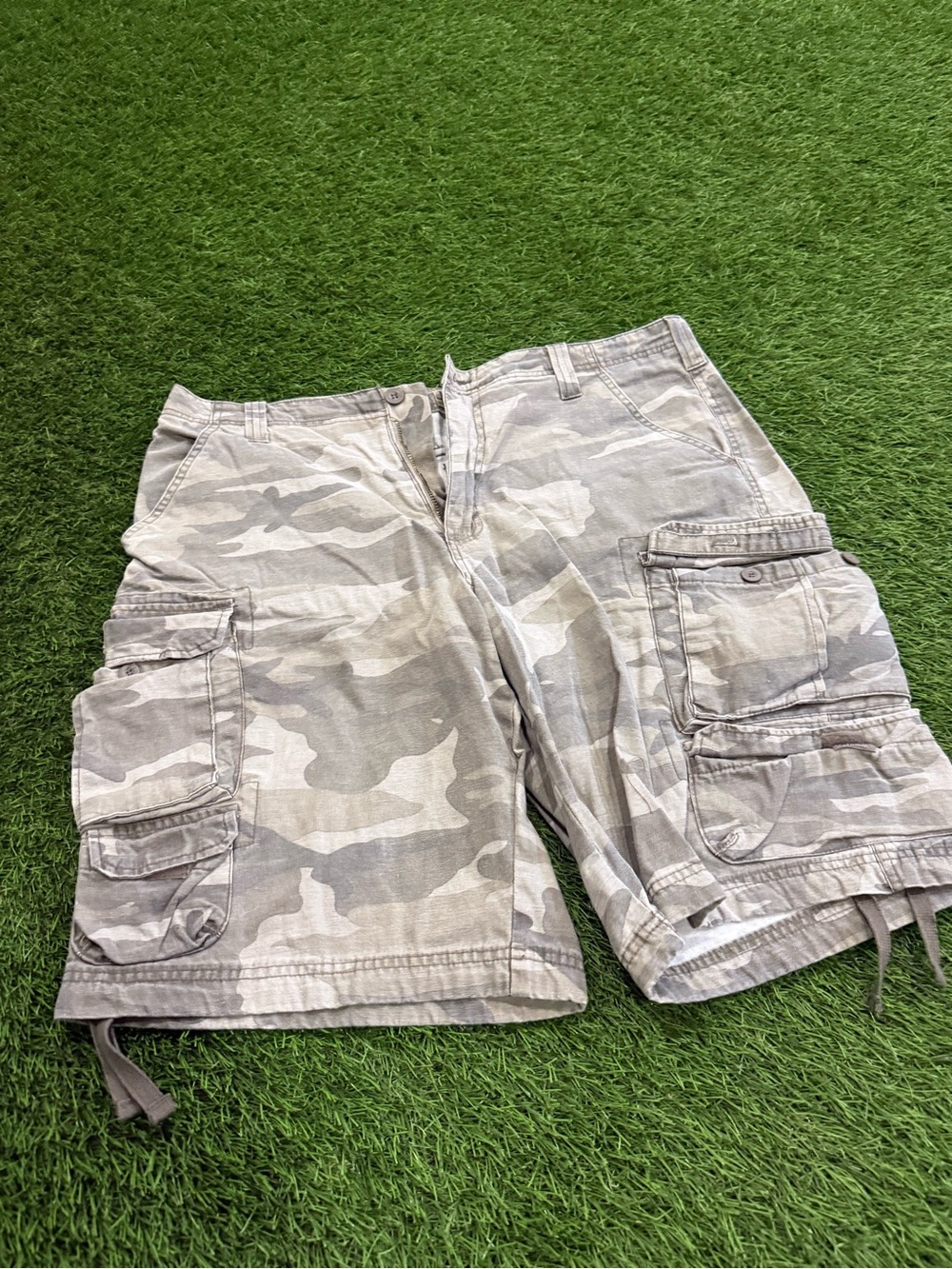 LEE Dungarees Camo Print Cargo Shorts